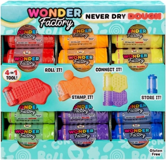 Wonder Factory aldrig-udtørrende modellervoks – enkeltkrus