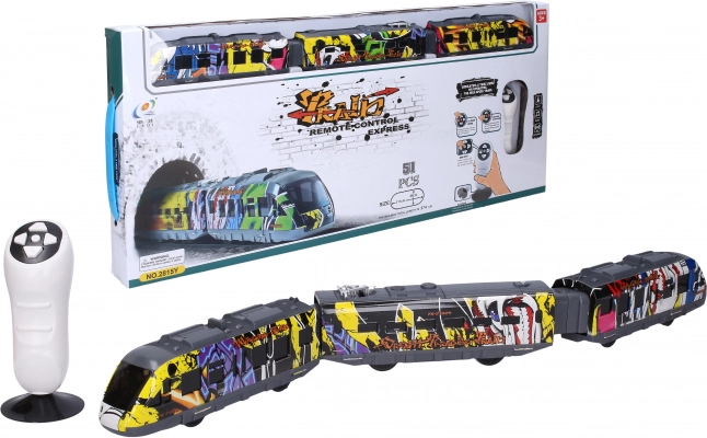 Graffiti-togsæt RC 117 × 66 cm