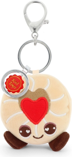 Keeleco taskepynt nøglevedhæng småkage 12 cm