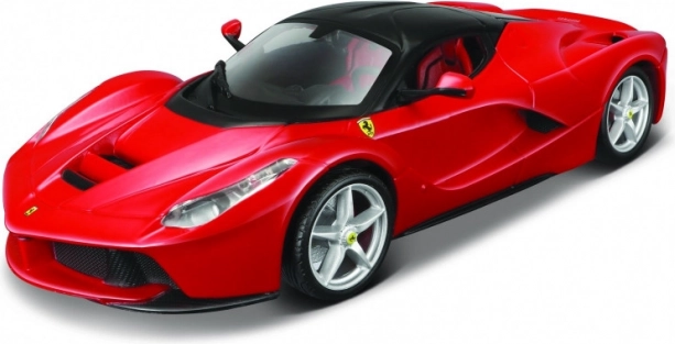 Metalmodel Ferrari LaFerrari rød 1:24 til samling