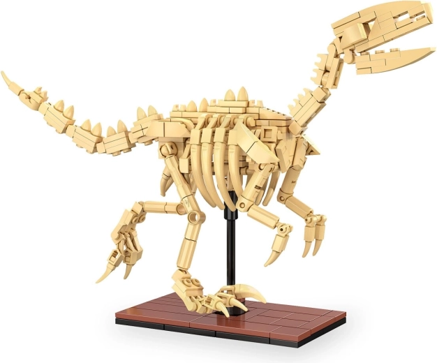 CaDA dinosaurfossil Velociraptor 1:9 byggesæt