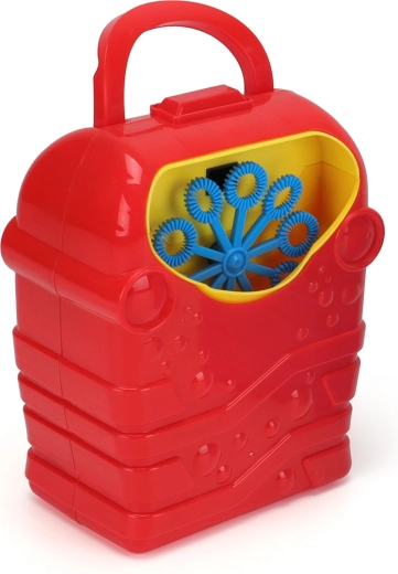 Automatisk boblemaskine – rød