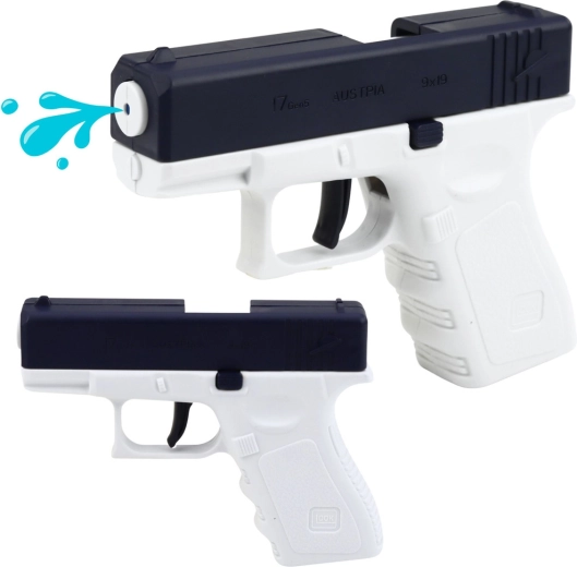 Mini vandpistol til børn, blå 13 cm