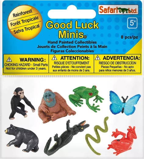 Safari Ltd. Good Luck Minis funpack regnskov