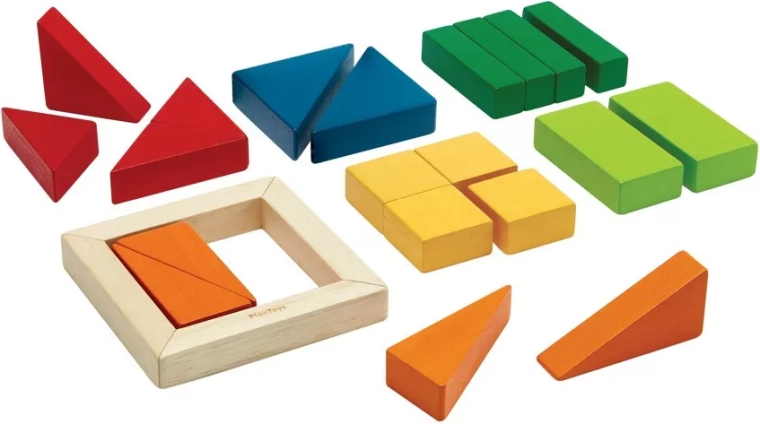 Brøkklodser PlanToys