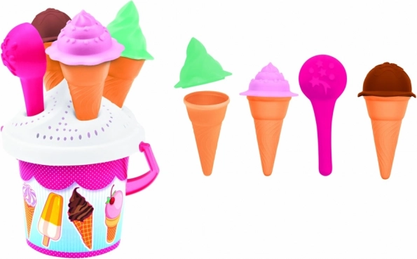 Sandlegesæt til isfremstilling