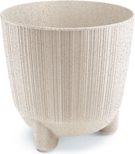 Blomsterpotte RYFO ECO WOOD 19,5 cm hvid