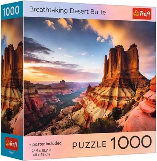 Puslespil 1000 USA – Betagende Desert Butte