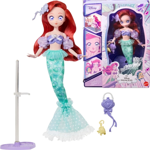 Disney Collector Ariel manga samlerdukke med tilbehør