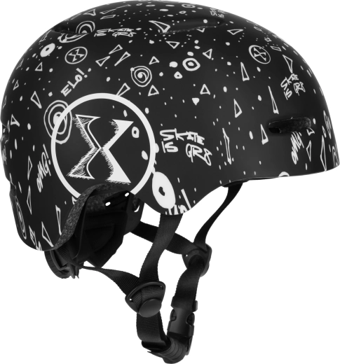 Cykel- og skatehjelm NILS Extreme MT311 sort