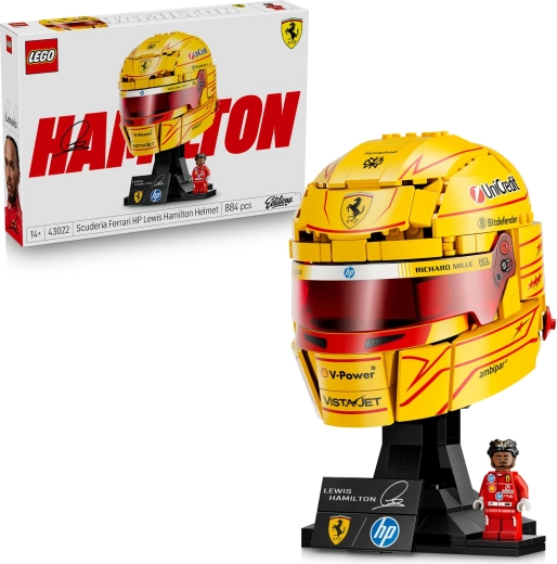 LEGO Editions-hjelm med Lewis Hamilton fra Scuderia Ferrari HP