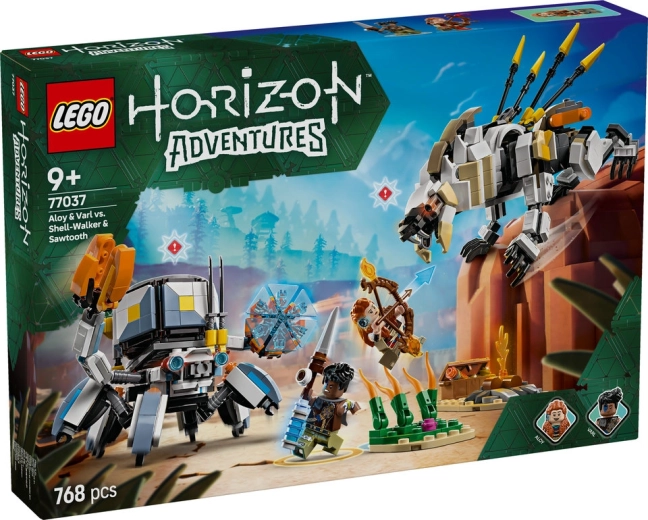 Lego Horizon Adventures: Aloy og Varl mod Krabbetank og Savtand