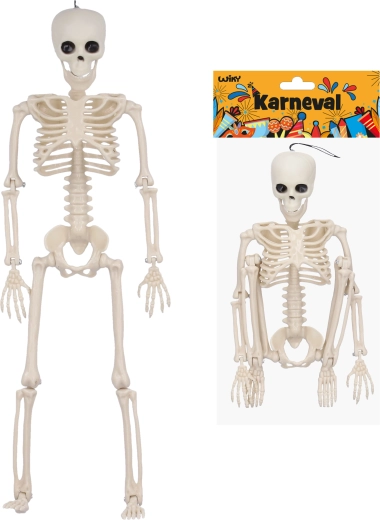 Halloween-dekoration – hængende skelet 45 cm