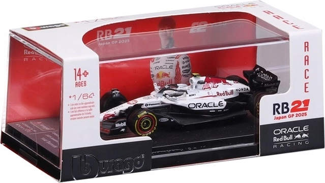 Bburago model Formel 1 Oracle Red Bull Racing RB21 Yuki Tsunoda 1:64