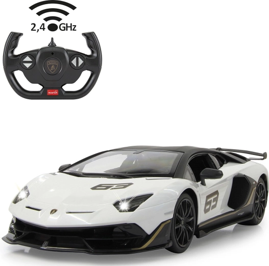 Jamara Lamborghini Aventador SVJ Performance RC-bil 1:14 hvid 2,4 GHz - 1 stk.