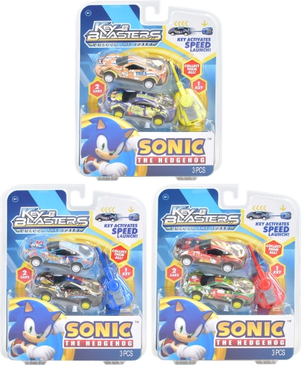 Sonic sæt med legebiler 2 stk – flere varianter