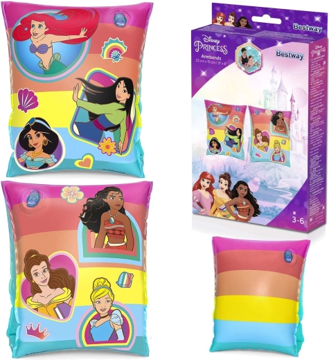 Oppustelige armbånd DISNEY PRINCESS 23 × 15 cm Bestway