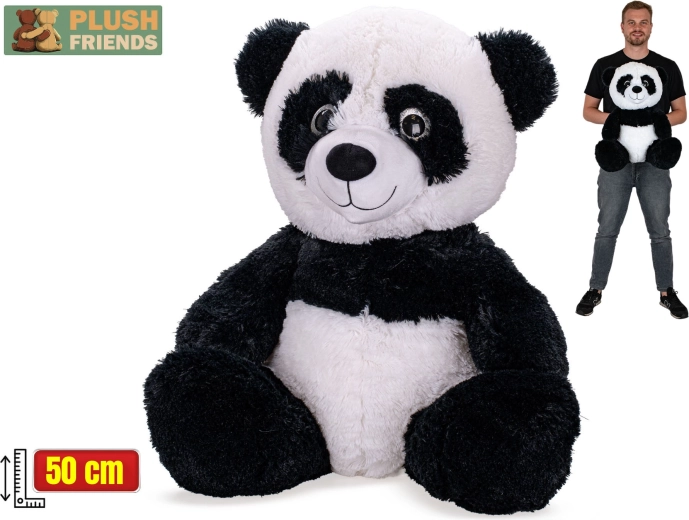 Plush Friends plyspanda 50 cm (siddende)