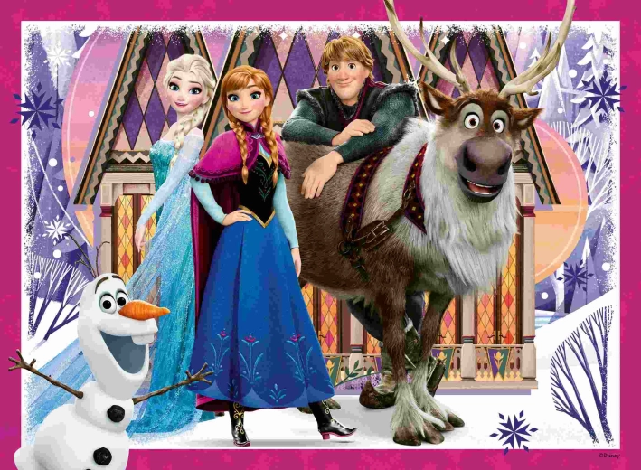 Ravensburger puslespil Disney Frost 100 brikker