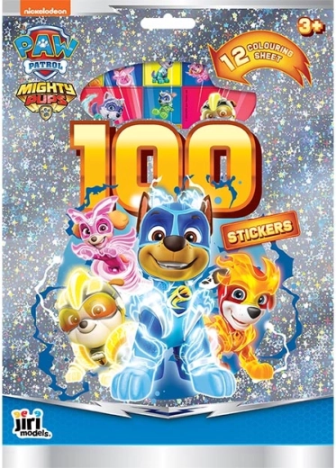 Klistermærker og malebog Paw Patrol (100+ klistermærker)
