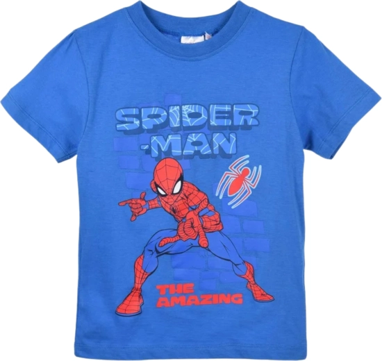 Spiderman T-shirt i bomuld til drenge