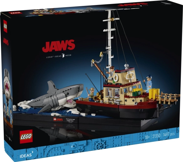LEGO Ideas Hajen 21350 byggesæt til voksne