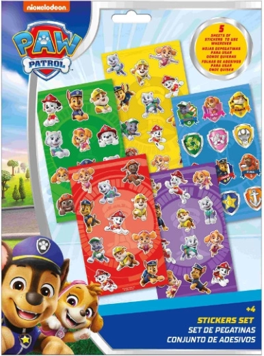 Klistermærker PAW PATROL – sæt 92 stk.