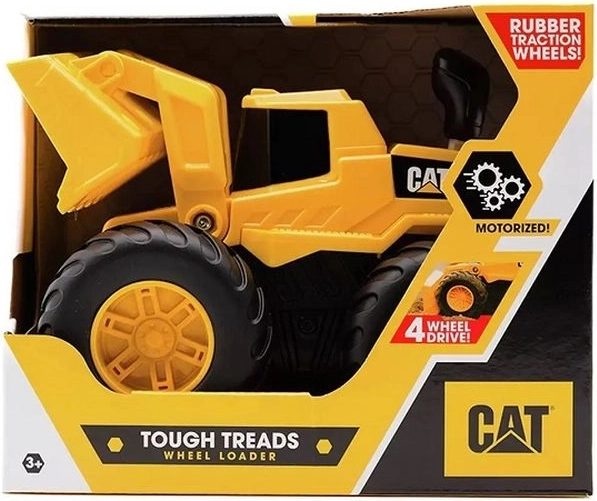 CAT terrængående gravemaskine 4x4 med lys og betjeningshåndtag 19 cm