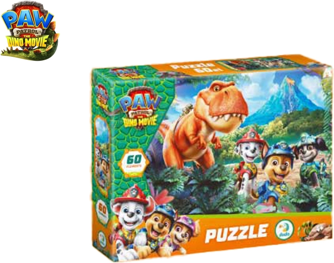 Puslespil Paw Patrol: The Dino Movie - 60 brikker