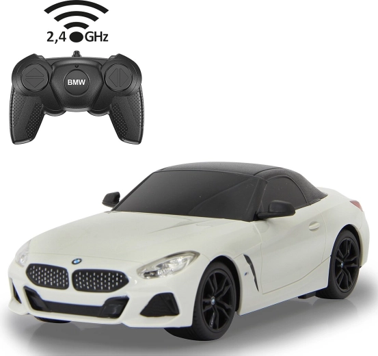 Jamara BMW Z4 Roadster RC-bil 1:24 hvid 2,4 GHz - 1 stk.