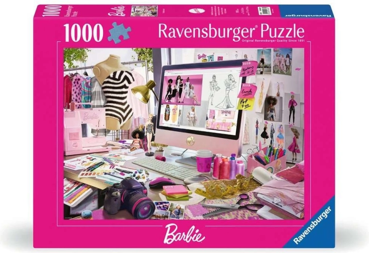 Ravensburger puslespil Barbie: Modeikon 1000 brikker