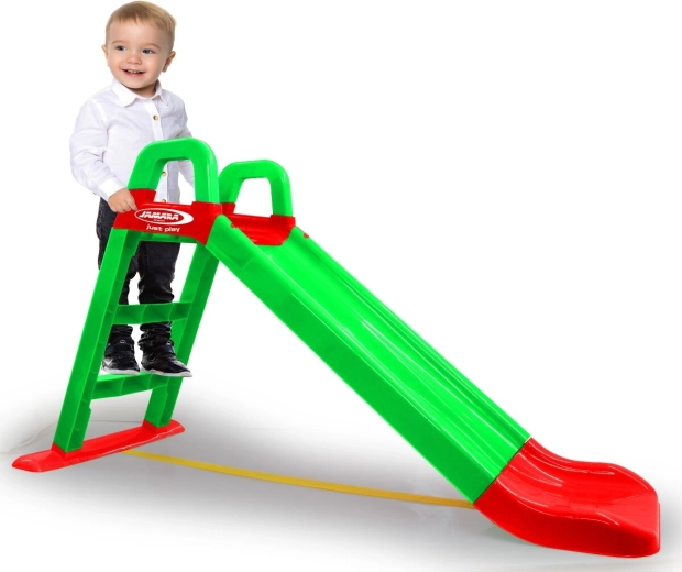 JAMARA Funny slide børnerutsjebane grøn
