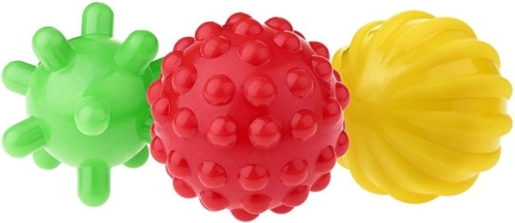 Sensoriske bolde 3 stk