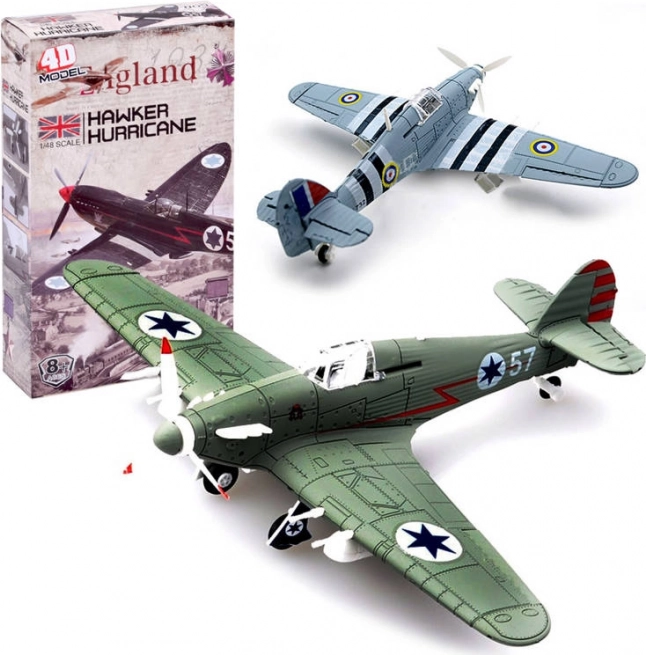 Model fly til samling Hawker Hurricane