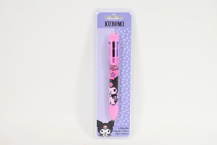 Kuromi flerfarvet kuglepen – 6 farver