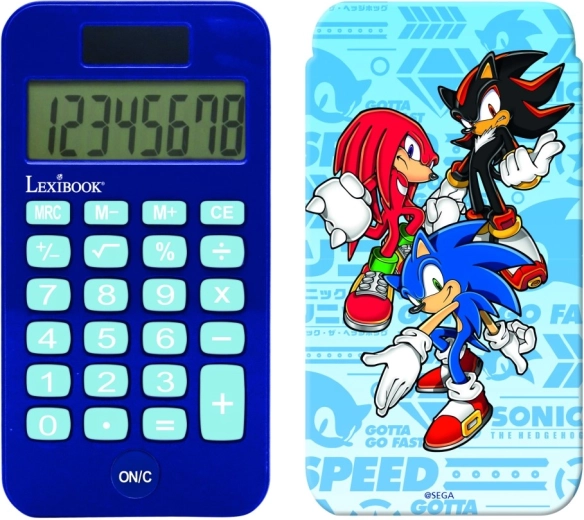 Lexibook lommeregner i lommeformat SONIC til børn