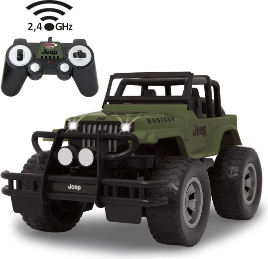 RC-bil Jeep Wrangler Rubicon 1:14 olivengrøn