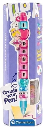 Clementoni IDEA kreativt sæt til fremstilling af en pen med beskeden I Love Dance
