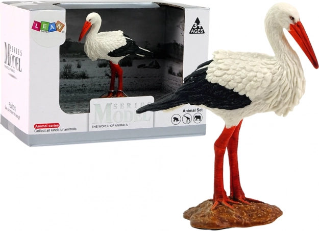 Samlingsfigur af hvid stork – verdens dyr