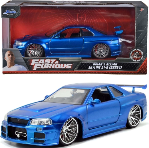 Bilmodel NISSAN Skyline Fast & Furious 19 cm