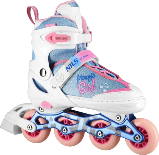 Inline-rulleskøjter NILS Extreme Princess – S (31-34)