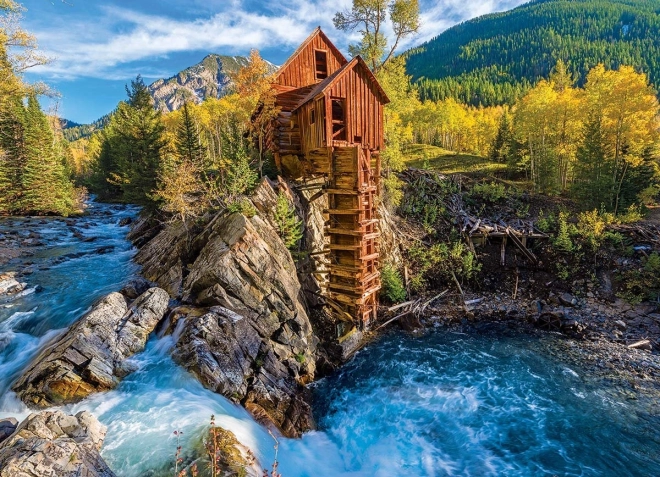 Puslespil Crystal Mill, Colorado 1000 brikker