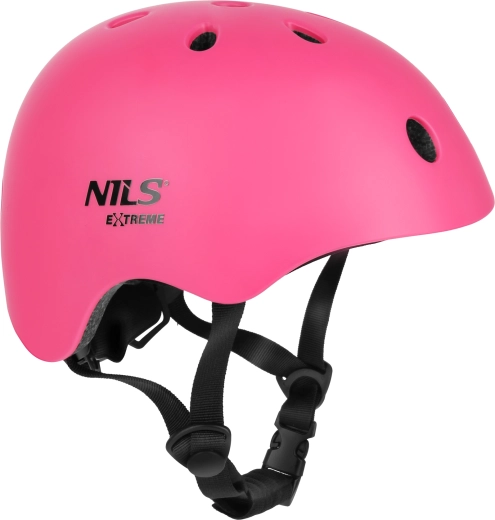 Helm NILS Extreme MT301 lyserød – XS (48-52 cm)