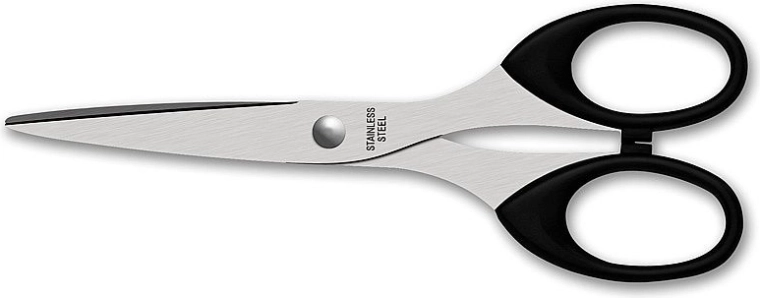 Kontorsaks 16,5 cm, sort