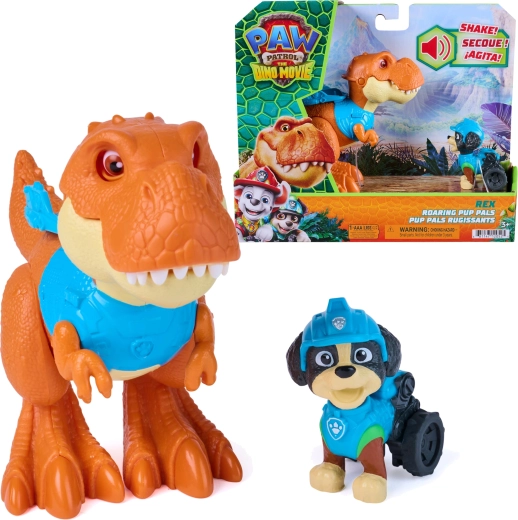 Spin Master Paw Patrol dino-film – Rex med interaktiv T‑Rex Timmy
