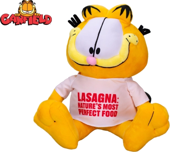 Plysset kat Garfield 24 cm siddende