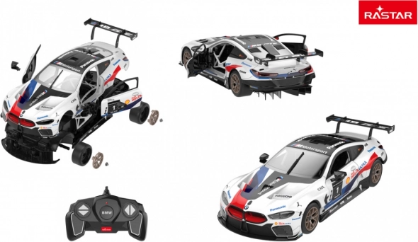 R/C bil BMW M8 GTE 1:18 RASTAR