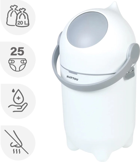 Nattou ble-spand Dropy beige 20 l