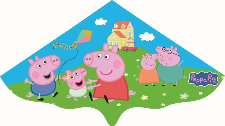 Flyvende drage Peppa Pig - 1 stk.