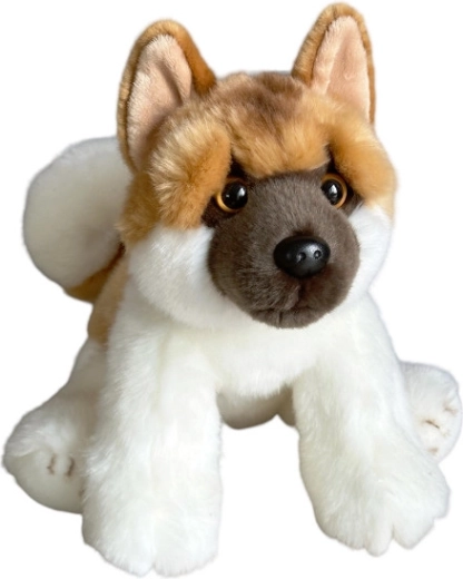 Plyshund Akita siddende 28 cm